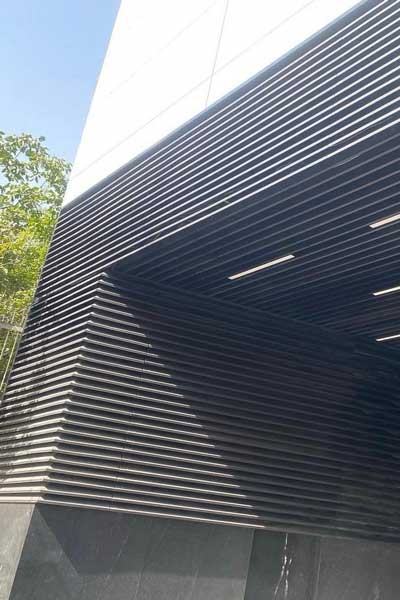 نمای آلومینیومی